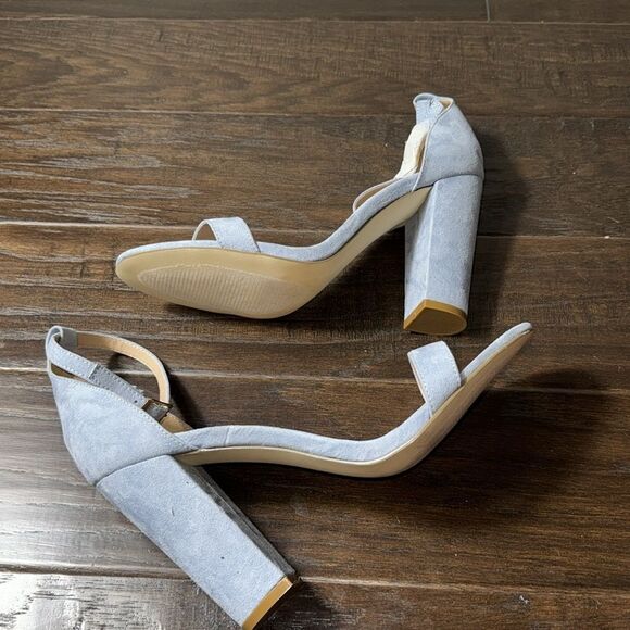 WOMENS LIGHT BLUE SHOE DAZZLE SANDAL SIZE 11 - Picture 5 of 10